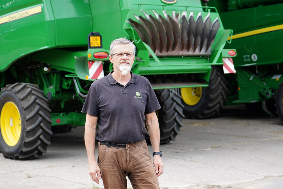 Ing. Jiří Coufal, vedoucí mechanizace AGRO Kunčina a.s.