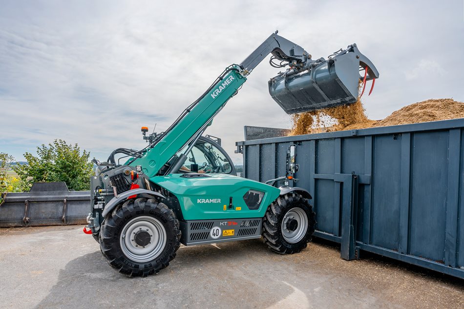 Kompaktní a výkonný manipulátor KT316 zaujme šířkou pouhých 215 cm, ale nabízí výkon až 77 kW